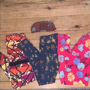 LulaRoe leggings four pairs